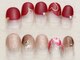 ノーネイル 大宮(NO NAIL)の写真/気分が上がるトレンドデザインばかり♪【写真】エレガントハートフレンチ&クラシカルベリー¥4990♪大宮駅