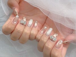 オトナ上品マグ/リボン×ツイ-ド