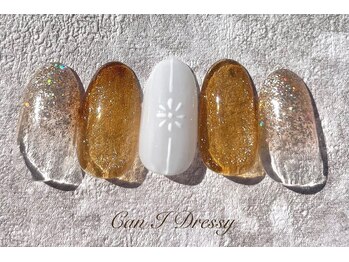 アンティークネイル￥7000