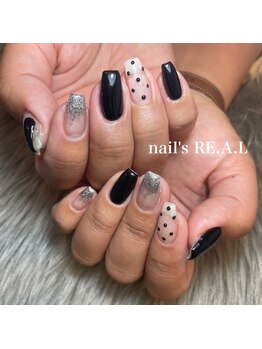 ネイルズリアル 倉敷(nail's RE.A.L)/ドットネイル