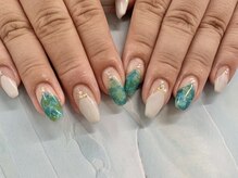 ディーネイル 京橋(D-nail)/平田/エメラルドネイル