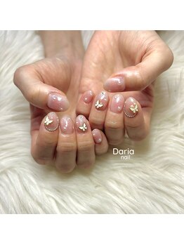 ダリア(Daria)/ショートネイルにも♪ワンホン