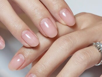 ネイルズ バイ ユイ 外苑前(Nails by Yui)/自爪育成ケア込うる艶グラデ