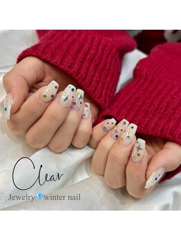 ホワイトアレンジネイル