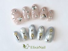 エリクサーネイル 西武新宿(Elixir Nail)/定額c やり放題/クーポン使用