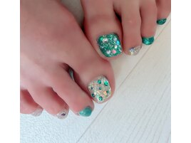 フットビジューデザイン♪