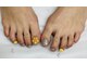 ネイル ユナ(nail YUNA)の写真/駅から3分で通いやすい♪フットデザインサンプル多い店！色変更出来る楽しさ◎