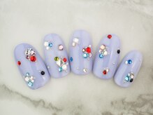 インフェイシャス 大丸福岡天神店/カラフルストーンネイル 