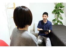 整体サロン 希の雰囲気（しっかりお話を聞いてから施術を行っていきます。）