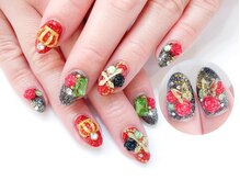 ネイルコレクション ピンク(Nail Collection Pink)/ジェルストーン放題★ゴス：薔薇