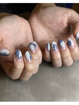 ハチニーキューネイルアトリエ(829 Nail Atelier)/ぬりかけデザイン