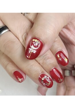 クリスマスネイル♪