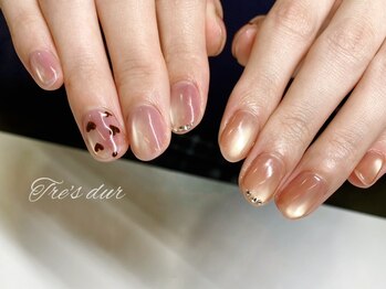 トレデュール 長町南店(Tre's dur)/バレンタインネイル