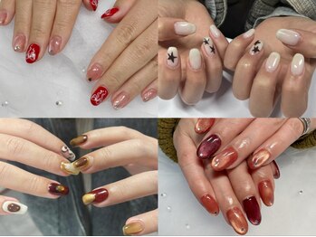 スリーツリー(Three Tree)の写真/トレンドのニュアンスからちゅるんとマグネット等、多数デザインをご用意◎お好みのデザインをご提案☆