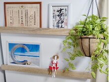 サルーテ 都立大学(SALUTE)の雰囲気(インテリアはスタッフの趣味が反映されてます(笑)マッサージ)