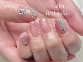 フェリーチェ(Felice)/マーメイド/オーロラ/ピンク