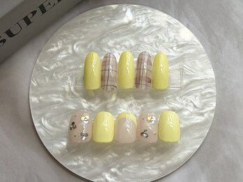 春♪イエローネイル