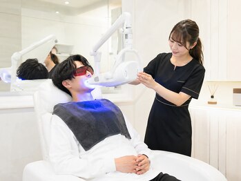 ホワイトニングセンター 尼崎塚口店の写真/【阪急塚口1分】初回1980円!白い歯はメンズ美容の新常識!ホワイトニングで清潔感UP&モテ度が爆上がり↑