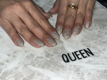 クイーン(Queen)/うるツヤフラッシュネイル