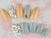 リアン(lien)/ハンド＆フットお揃いネイル