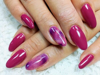エムネイル(M Nail)/ワインカラーSexy スカルプ