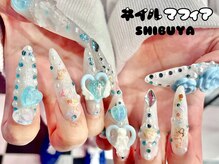 ネイルマフィア 渋谷(NAIL MAFIA)/ロング成人式デザイン★