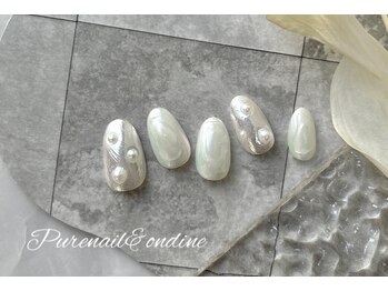 ピュアネイルアンドオンディーヌ/定額ラグジュアリーデザイン