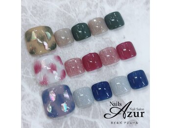 ネイルズアジュール アピタ新潟西店(Nailz Azur)/フット　定額デザインＢコース