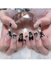 ララアンジュ(LaLa-Ange)/チェックネイル