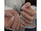 長さだしレースネイル