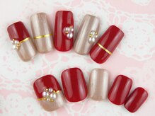 リアン(lien)/ハンド＆フットお揃いネイル