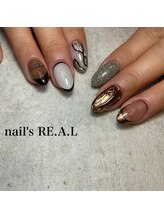 ネイルズリアル 倉敷(nail's RE.A.L)/ニュアンスネイル