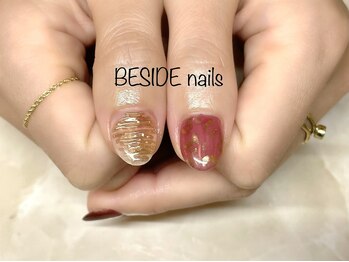 ビサイドネイルアート(BESIDE NAIL Art)/秋ネイル