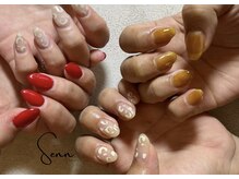 セン(Senn.)/控えめレオパードネイル＊