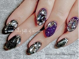 埋めつくしネイル