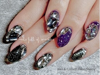 シェリー(Sherry)/埋めつくしネイル