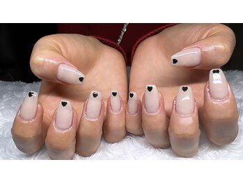 チエール(chi.eel)/ワンカラー ハートネイル