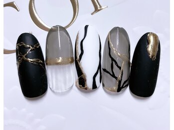 S.I.Gサロン エチュデイエ(etudier)/大理石ネイル☆