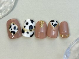 ダルメシアンネイル【¥8,800】