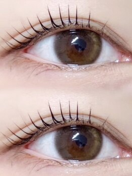 アイラッシュルネ メルシーネイル(eyelash LUNE/merci nail)の写真/韓国アイドル風まつげパーマであなたの目元を大変身!くるんと可愛い上向きまつげで毎日をもっとHAPPYに♪