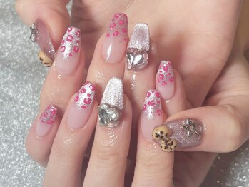キャッツアイ東京 新宿店(Cat's eye TOKYO)/レオパードネイル