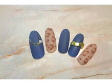 アトリエ ツメ(atelier TsuMe)/レオパード×ミラーネイル