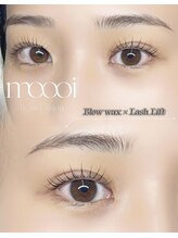 トータルビューティ モーイ(totalbeauty moooi)/眉WAX×パーマの人気メニュー♪