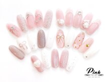 ネイルコレクション ベビーピンク(Baby Pink)/ジェル定額3コース★ピンク