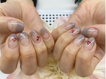 ディーネイル 京橋(D-nail)/矢野/バレンタインフレンチ