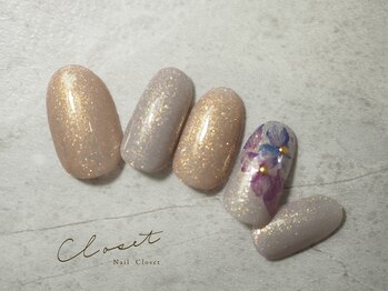 ネイルクローゼット(Nail Closet)/9月 Monthly Design