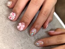 アルーマテラ 横浜店(Allma.TERRA .)/リボン　キティネイル