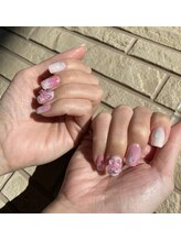 はあとねいる 宇都宮御幸ヶ原店/りぼん×ピンクニュアンス