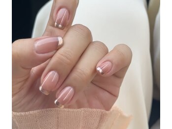 アリスネイル(Alice Nail)/赤羽／ネイル/ミラーフレンチ