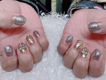 レアネイル 新宿(le'a nail)/ミラーデザイン